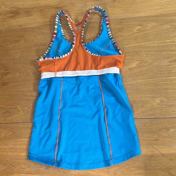 Zoot Performance Racerback Triathlon Tank Top in Blue Size Medium - Picture 8 of 9